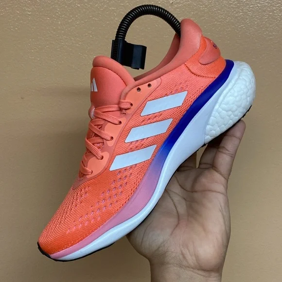 Adidas Supernova 2 Running Sneakers “Coral Fusion / Cloud White / Beam Pink”
